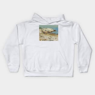 A North East Headland by Childe Hassam Kids Hoodie